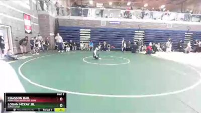 67 lbs Round 1 - Chasson Bail, Middleton Wrestling Club vs Logan McKay Jr., Idaho Gold