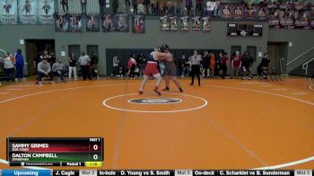 287 lbs Round 3 - Sammy Grimes, Bob Jones vs Dalton Campbell, Sparkman