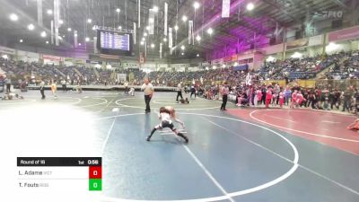 70 lbs Round Of 16 - Leo Adame, Victory Wrestling Club vs Titus Fouts, Ridge Wrestling Club