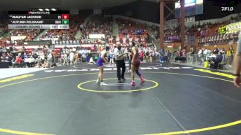 140 lbs Champ. Round 1 - Autumn Feldkamp, Seneca-Nemaha Central Hs vs Maliyah Jackson, Buhler HS