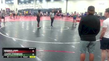215 lbs Round 4 (6 Team) - Roderick Jones, The Firemen Blue vs Cooper Stokebrand, Nebraska Green Machine (Dev B)