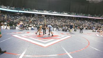 6A 165 lbs Cons. Semi - Brian Gillus, Statesville High School vs Jaquaye Arrington, North Nash High School