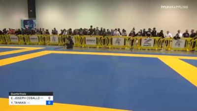 ERIC JOSEPH CEBALLOS vs YOSHIATSU TANAKA 2020 IBJJF Pan No-Gi Championship