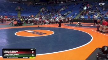 135 lbs Cons. Semi - Jenna Tuxhorn, Chatham (Glenwood) vs Jordan Bicknell, Stanford (Olympia)