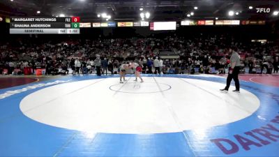 190 lbs Semifinal - Shauna Anderson, Thunder Ridge vs Margaret Hutchings, Filer