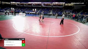 145 lbs Round Of 64 - Connor Johnson, Woburn vs Connor McNamara, Foxborough