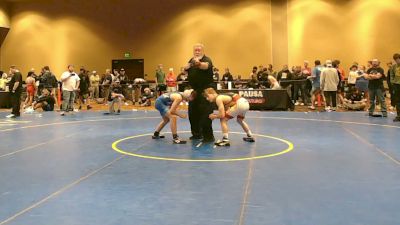 113 lbs Cons. Quarters - Ryan Milheim vs Benjamin Marino, Savage Wrestling Academy