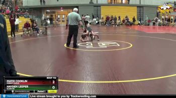 138 lbs Semifinal - Matix Cooklin, Forest Grove vs Hayden Leeper, Glencoe