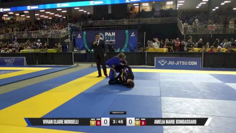 Amelia Marie Bombassaro vs Vivian Claire Morselli 2025 Pan Kids Jiu-Jitsu IBJJF Championship