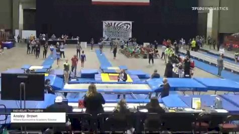 Ansley  Brown  - Individual Trampoline, Millers Gymnastics Academy Odessa  - 2021 Region 3 T&T Championships