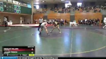 113 lbs Semifinal - Jagger French, Del Oro vs Nikolao Sellers, Redwood