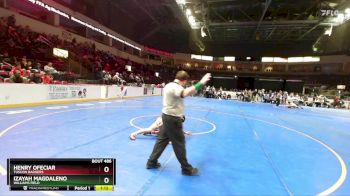 126 lbs Quarterfinal - Henry Ofeciar, Tuscon Badgers vs Izayah Magdaleno, Williams Field