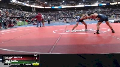 126 lbs Cons. Round 3 - Josue Garcia, Bonita Vista vs Emiliano Arreola, Hillsboro