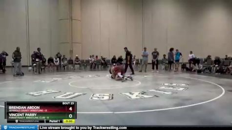 223 lbs 2nd Wrestleback (16 Team) - Mason Hall, Seminole County Wrestling vs Dorian Powell, Backyard Boyz