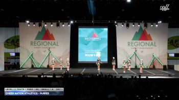 Cheer Nation Athletics - RUB1ES [2026 L1.1 Youth - PREP - D2 - Small - A Day 1] 2026 The Southeast Regional Summit