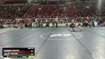 G 126 lbs Quarterfinal - Cameron Francis, Twin Falls vs Shelby Prather, Potlatch