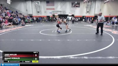 110 lbs Cons. Round 3 - Bahlie Morales, Vale vs Jade Naylor, Molalla