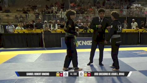 Jose Gregorio De Jesus L. Rivas vs Samuel Robert Dimond 2025 Pan Kids Jiu-Jitsu IBJJF Championship