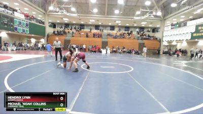 190 lbs Cons. Round 3 - Michael `Noah` Collins, Cherokee Trail vs Hendrix Lynn, Scripps Ranch