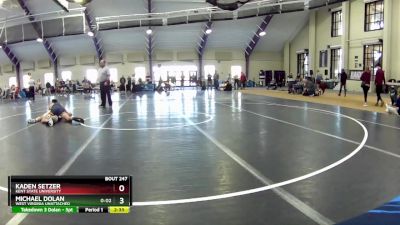 149 lbs Cons. Semi - Michael Dolan, West Virginia Unattached vs Kaden Setzer, Kent State University