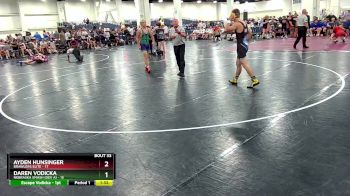 150 lbs Round 5 (16 Team) - Ayden Hunsinger, Brawlers Elite vs Daren Vodicka, Nebraska Smash (Dev A)