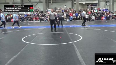 113 lbs Champ. Round 1 - Marshall Waters, Greater Heights vs Maddox Malone, Jr Viking