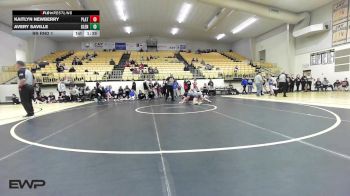 125 lbs Rr Rnd 1 - Kaitlyn Newberry, Platte County vs Avery Saville, Glenpool Girls HS