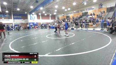 190 lbs Cons. Round 7 - Jacob Sanchez, La Quinta vs Darius De Guzman-De Asis, South San Francisco H S