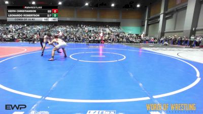 152 lbs Consi Of 16 #2 - Keith Christianson, Ukiah vs Leonardo Robertson, La Pine Hawks