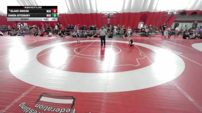 10U Boys - 49 lbs Cons. Semis - Bennett Burich, Wisconsin vs Brycen Darst, Ringers Wrestling Club