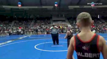 70 lbs Prelims - Levi Halbert, Nebraska Boyz vs Lane Padgett, Black Fox OK