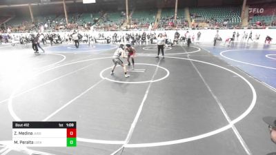 116 lbs Quarterfinal - Zion Medina, Juggernaut WC vs Michael Peralta, Lockjaw WC