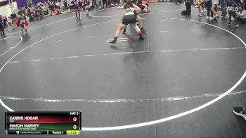 100 lbs Cons. Round 1 - Carrig Hogan, C2X vs Mason Harvey, Devilcats Wrestling