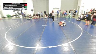 85-94 lbs Champ. Round 1 - Jaxon Brynildson, Colorado vs Adrien Benoit, Utah