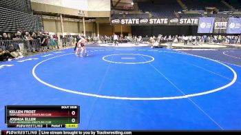 92 lbs Semifinal - Joshua Eller, Team Aggression Wrestling Club vs Kellen Frost, Team Aggression Wrestling Club