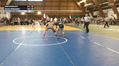 140 lbs Rr Rnd 3 - Evan Kowalsky, Mt Ararat Hs vs Isaias Hernandez, Depaul Catholic