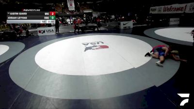 Cons. Round 4 - Justin Giard, Warhead Wrestling Club vs Josiah Leyvas, Friendly Hills Wrestling Club