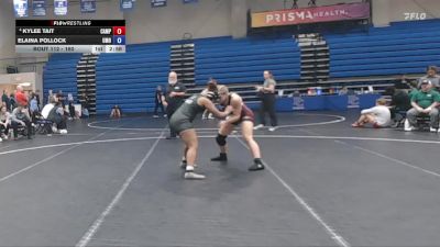 160 lbs Champ. Round 2 - Elaina Pollock, Mount Olive vs Kylee Tait, Campbellsville University