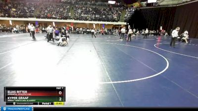 84 lbs Quarterfinal - Kyper Graaf, Sebolt Wrestling Academy vs Elias Ritter, Immortal Athletics WC