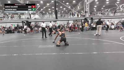 126 lbs Round 1 (6 Team) - Carlo Salinas, Mat Assassins Red vs Jackson Max, Grit Mat Club Blue