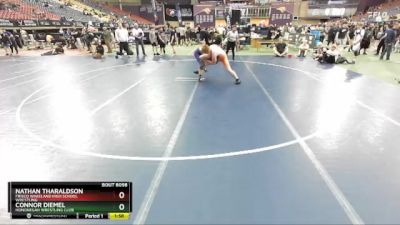 164-169 lbs Round 1 - Connor Diemel, Hononegah Wrestling Club vs Nathan Tharaldson, Frisco Wakeland High School Wrestling