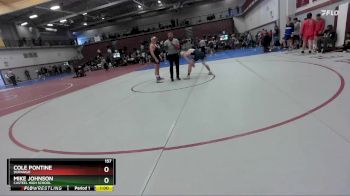 157 lbs Cons. Round 6 - Cole Pontine, Durango vs Mike Johnson, Casteel High School