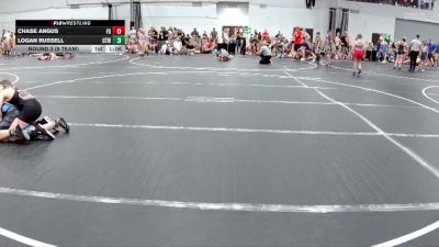 88 lbs Round 3 (8 Team) - Logan Russell, CTWHALE vs Chase Angus, Frost Gang