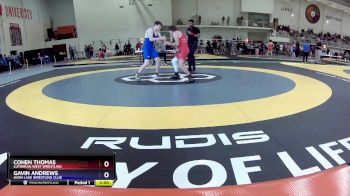 150 lbs Cons. Round 2 - Cohen Thomas, Lutheran West Wrestling vs Gavin Andrews, Avon Lake Wrestling Club