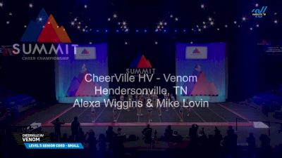 CheerVille HV - Venom [2025 L5 Senior Coed - Small Finals] 2025 The Summit