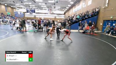 125 lbs Cons. Round 3 - Xane Shurtleff, Payson Pride Wrestling vs Dax Wright, Bear River Junior High