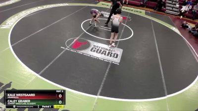 106 lbs Semifinal - Caley Graber, Summit Wrestling Academy vs Kale Westgaard, Minnesota