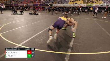 197 lbs Quarters & 1st Wb (16 Team) - Joseph Novak, Wyoming vs Andrew Donahue, Northern Colorado