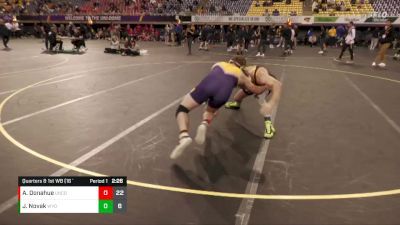 197 lbs Quarters & 1st Wb (16 Team) - Joseph Novak, Wyoming vs Andrew Donahue, Northern Colorado