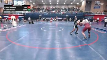 157 lbs Round 2 - Roen Werner, Katy Cinco Ranch vs Jose Jimenez, Cedar Park
